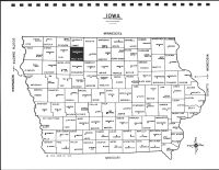 Iowa State Map, Palo Alto County 2000
